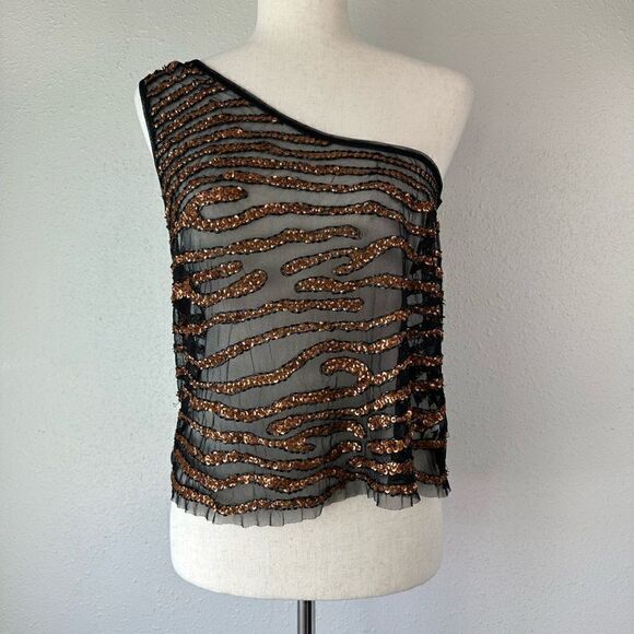 NWT Free People Sequin Top - Picture 1 of 6